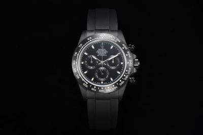 CS Factory ROLEX Daytona 7750 Movement Ceramics Case Pure Black Watch